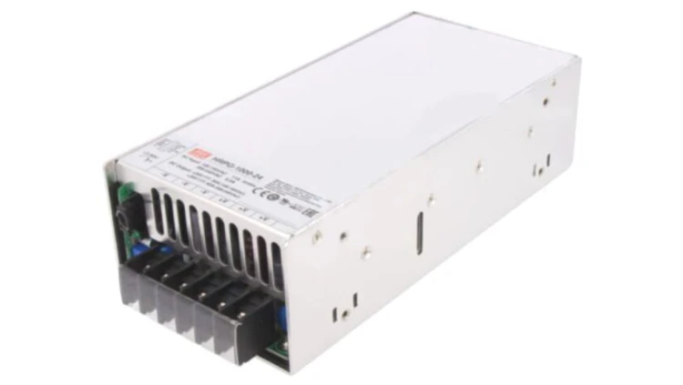 Zasilacz impulsowy, do wbudowania,modułowy, 1000W, 24VDC, 42A HRPG-1000-24