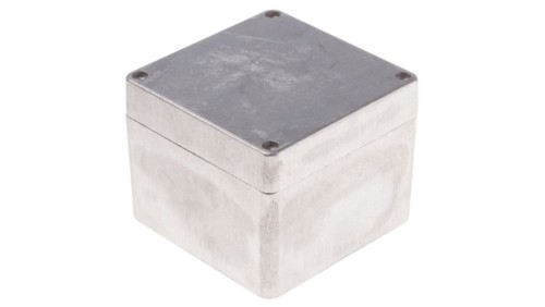 Obudowa Srebrny IP66 Neopren, 100 x 100 x 81mm, RS PRO