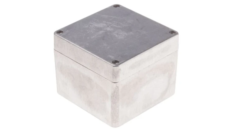 Obudowa Srebrny IP66 Neopren, 100 x 100 x 81mm, RS PRO