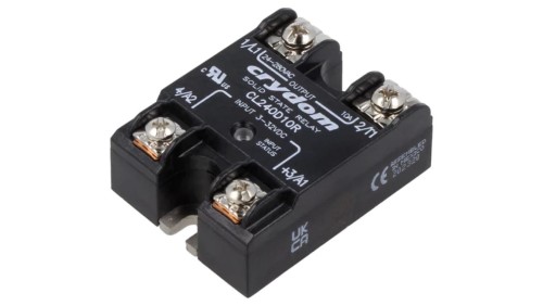 Przekaźnik półprzewodnikowy Uster: 3...32VDC 10A 24...280VAC IP00 CL240D10R