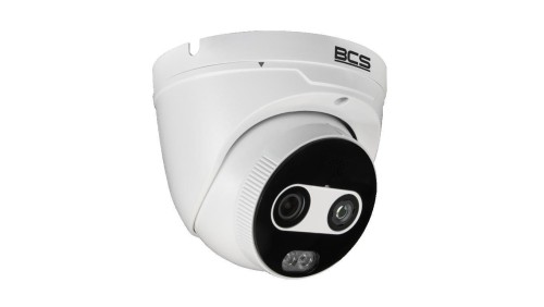 Kamera kopułkowa IP 4Mpx 2,6mm BCS-P-EIP242FSR3-THT-AI1(0202) termowizyjna