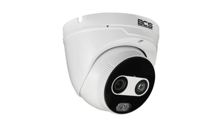 Kamera kopułkowa IP 4Mpx 2,6mm BCS-P-EIP242FSR3-THT-AI1(0202) termowizyjna