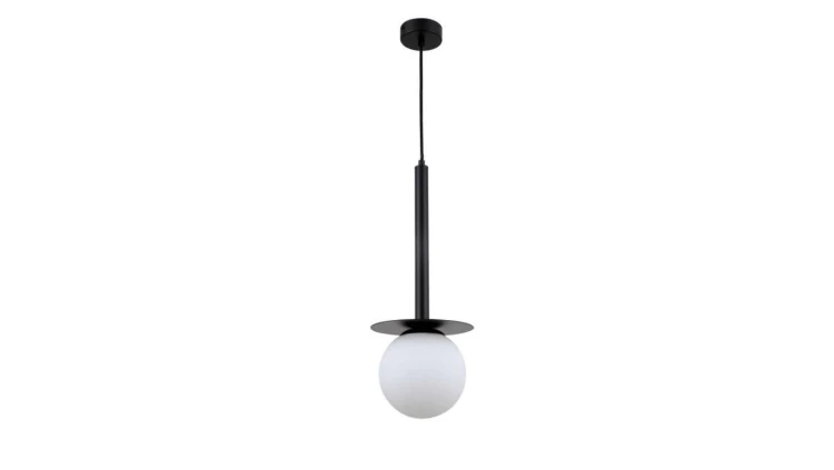 Lampa wisząca Roma 1 czarna LP-1345/1P BK Light Prestige