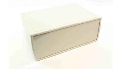 Obudowa urządzeń elektronicznych, ABS, Beżowy, 100 x 180 x 250mm, RS PRO