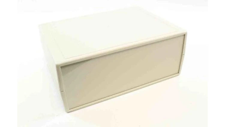 Obudowa urządzeń elektronicznych, ABS, Beżowy, 100 x 180 x 250mm, RS PRO