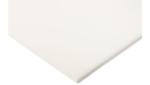 Arkusz tworzywa sztucznego Biały, 500mm x 330mm x 10mm