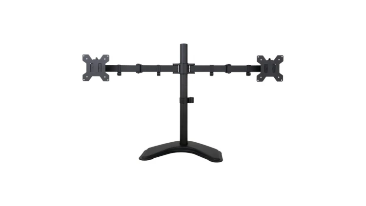 UCHWYT BIURKOWY DO 2 MONITORÓW LED/LCD 13-27 L-21N ART