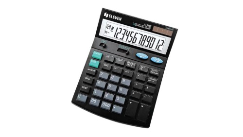 ELEVEN kalkulator biurowy CT666N czarny