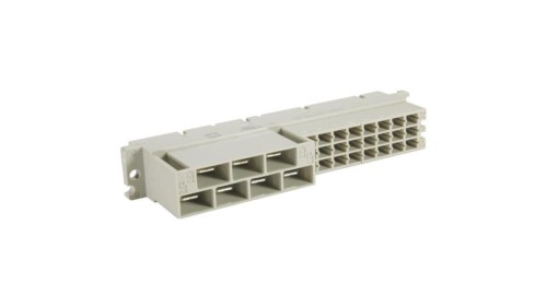 Złącze DIN 41612 typ MH męskie PIN: 31(7+24) zaciskanie 09062312881