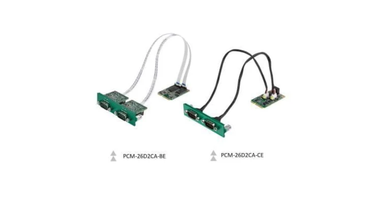 Moduł iDoor: F81604 CANBus, mPCIe, DB9 x2 PCM-26D2CA-CE