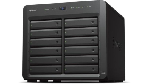 Synology DS2422+ 12-zatokowy serwer NAS, AMD Ryzen, 4GB RAM, 4x 1GbE RJ-45, Tower