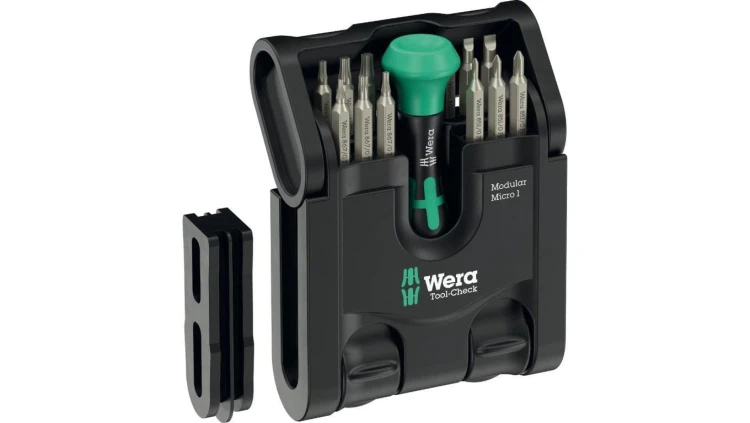 Zestaw bitów 21szt. Tool-Check Modular Micro WERA