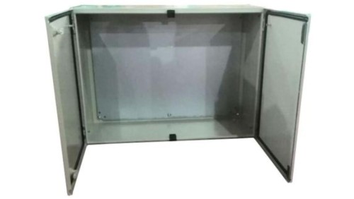 Szafka ścienna rozdzielcza RAL 7032, materiał: Stal, IP66, 1200 x 600 x 250mm, RS PRO