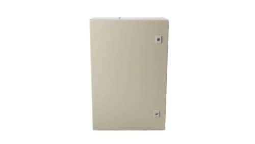 Szafka ścienna rozdzielcza RAL 7032, materiał: Stal, IP66, 600 x 400 x 210mm, RS PRO
