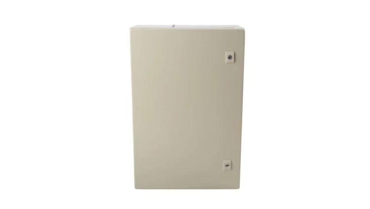 Szafka ścienna rozdzielcza RAL 7032, materiał: Stal, IP66, 600 x 400 x 210mm, RS PRO