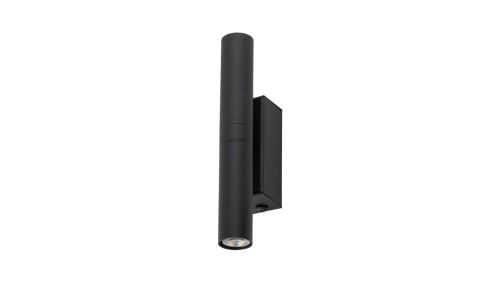 Czarny kinkiet wewnętrzny góra dół z serii LAGOS na dwie żarówki G9 10184 TK Lighting