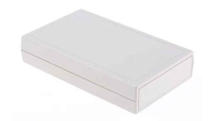 Obudowa urządzeń elektronicznych, ABS, biała, 115 x 68 x 23mm, RS PRO