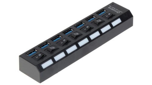 Hub USB 3.0 Hub-USB3.0-1/7 55cm