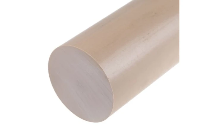 Pręt polieteroeteroketonowy PEEK, Ø 80mm x 300mm, kolor: Beżowy