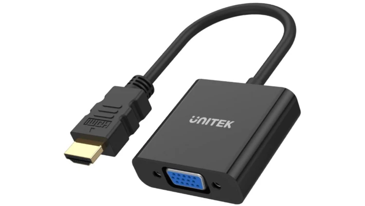 Adapter Unitek Y-6333 HDMI to VGA + audio