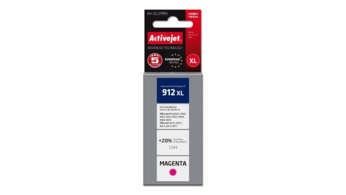 Tusz Activejet AH-912MRX (zamiennik HP 912XL 3YL82AE Premium 990 stron czerwony)