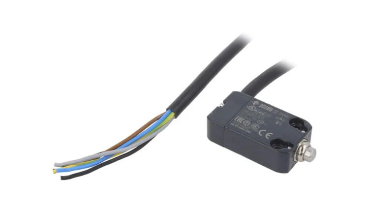 Wyłącznik krańcowy trzpień Ø8mm NO + NC 10A IP67 NA B110AA-DN2