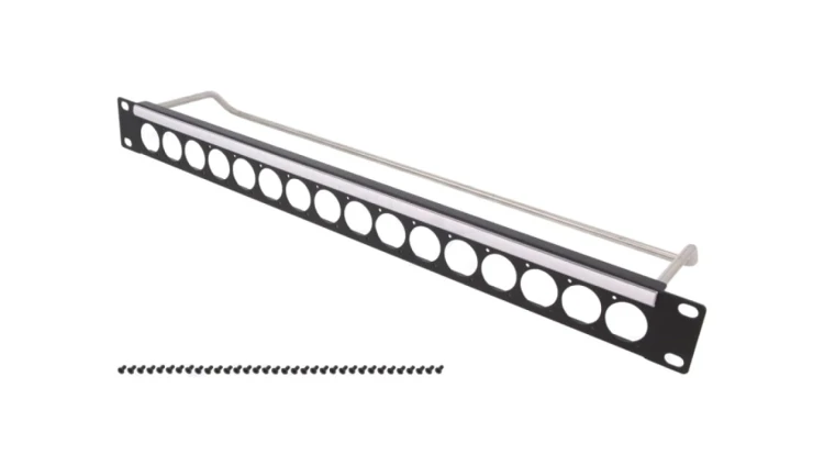 Adapter montażowy patch panel RACK przykręcany UNC4-40 CP30152
