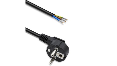 Qoltec Przewód zasilający SCHUKO CEE 7/7 miedź Cu odizolowany lutowany 3x0.75 mm² 5m