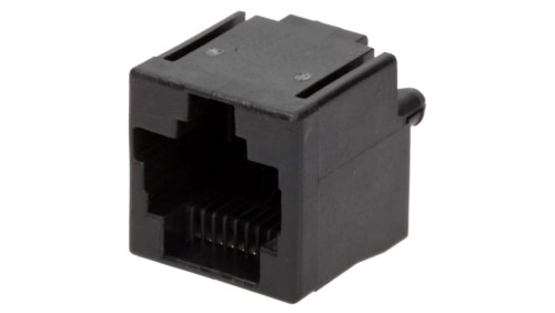 Gniazdo RJ45 8-pin Układ 8p8c THT proste 16,51mm 5555799-1
