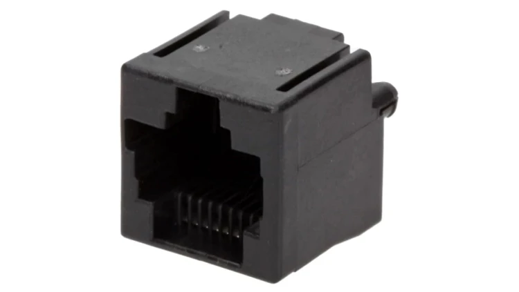 Gniazdo RJ45 8-pin Układ 8p8c THT proste 16,51mm 5555799-1