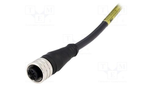Złącze M12 wtyk żeńskie Micro-Change PIN 4 proste 4A 250V 1200060019