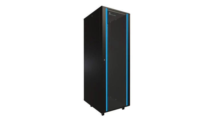 Szafa rack stojąca Extralink 37U 600x800 Czarna