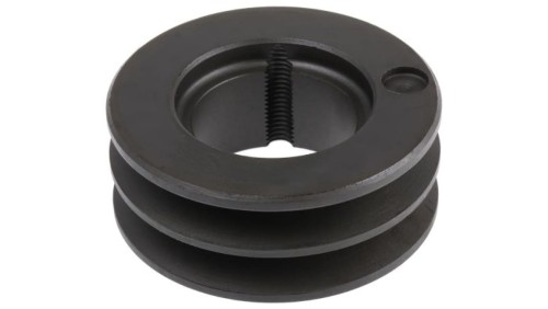 Krążek, śr. całkowita: 71mm, śr. otworu: 42mm, l. rowków: 2, Żeliwo, stal