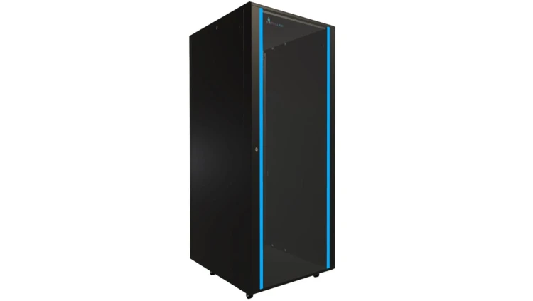 Szafa rack stojąca Extralink 42U 800x1000 Czarna