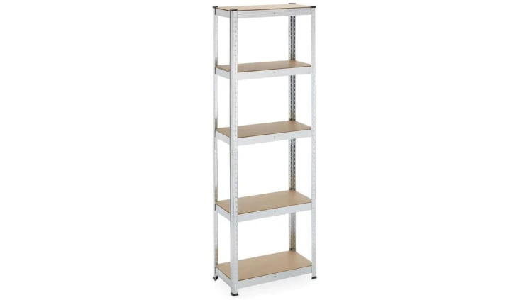 Regał 5-Poziomowy 180 x 40 x 40CM udźwig półki: 175 KG GWI9412 CHOMIK