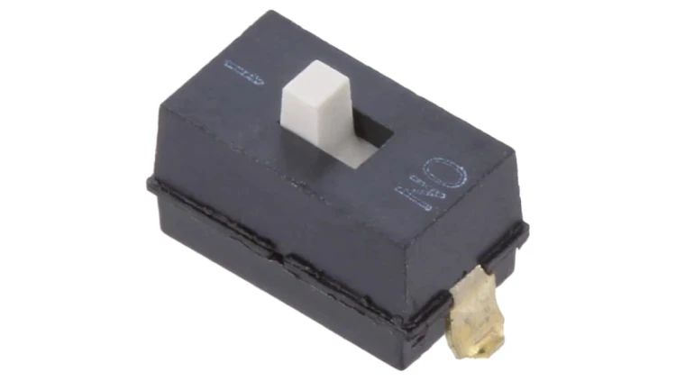 Przełącznik DIP-SWITCH Ilość sekcji 1 ON-OFF 0,025A/24VDC A6SN-1104