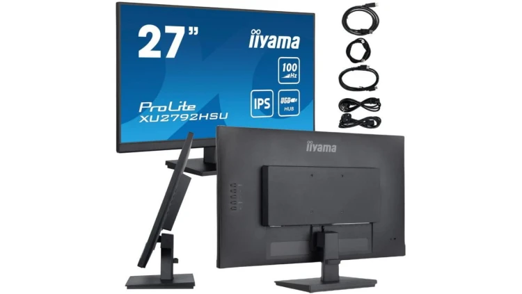 Monitor LED IIYAMA XU2792HSU-B6 27 cali Ultra Slim IPS USB