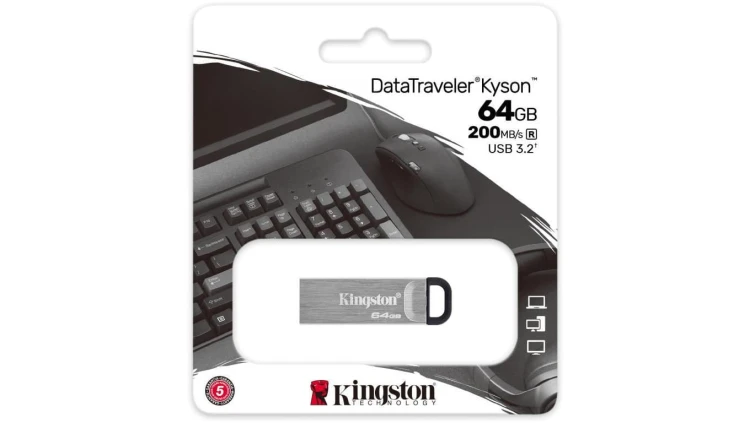 Pendrive Kingston Kyson DTKN/64GB USB 3.2 Gen1