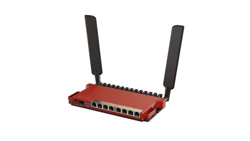 Router Wi-Fi L009UiGS-2HaxD-IN, 2,4GHz, AX600 Wi-Fi6, 8x RJ45 1000Mb/s, 1x 2.5Gb/s SFP MikroTik L009