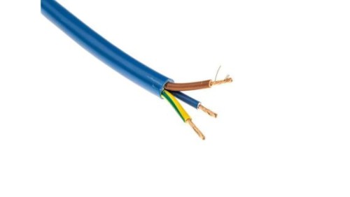 Kabel elektryczny elastyczny, 3-rdzeniowy, izolacja Polichlorek winylu PVC, 1,5 mm², 300/500 V H05VV-F