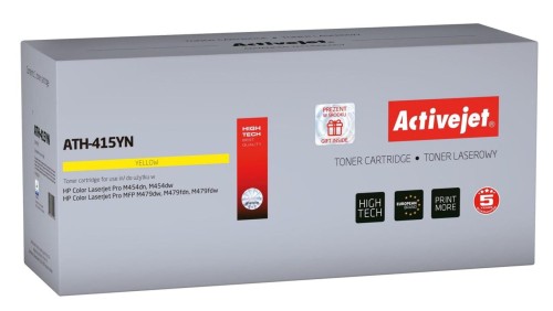 Toner Activejet ATH-415YN (zamiennik HP 415A W2032A Supreme 2100 stron żółty) z chipem