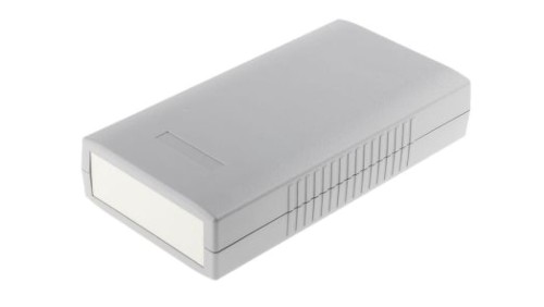 Obudowa urządzeń elektronicznych IP54, ABS, Szary, 190 x 100 x 40mm, RS PRO
