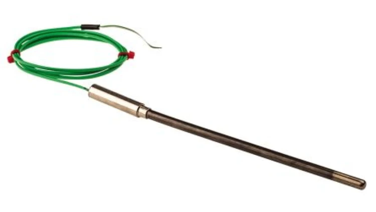 Termopara typ K do +1100C 150mm kabel 1m, Stal nierdzewna IEC