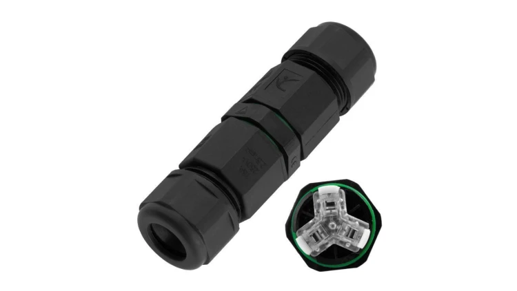 Złączka Hermetyczna Szybkozłączka typ WAGO 3x1,5-2,5mm LUMILED