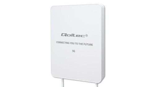Qoltec Antena 5G LTE 16dBi kierunkowa zewnętrzna SMA 3300-3800MHz wodoodporna 3m