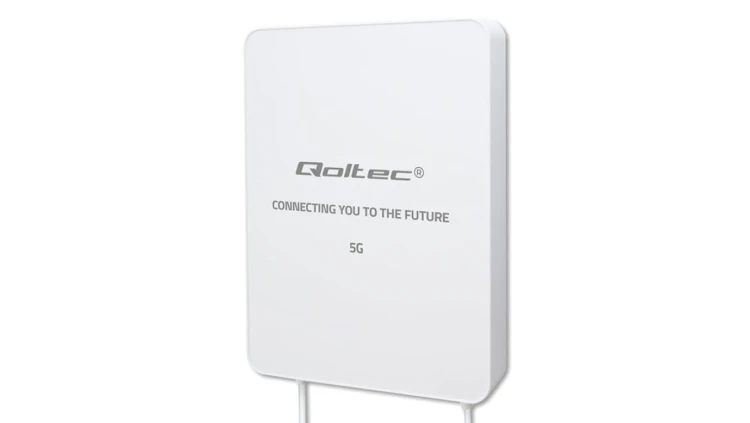 Qoltec Antena 5G LTE 16dBi kierunkowa zewnętrzna SMA 3300-3800MHz wodoodporna 3m
