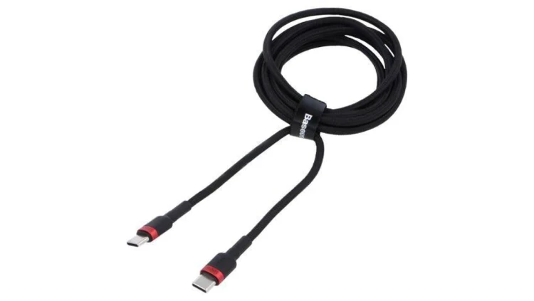 Kabel High Speed, USB 2.0 USB C wtyk z obu stron 2m czarny CATKLF-AL91