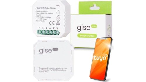 GISE SMART Roller Shutter Sterownik roletowy Tuya WiFi