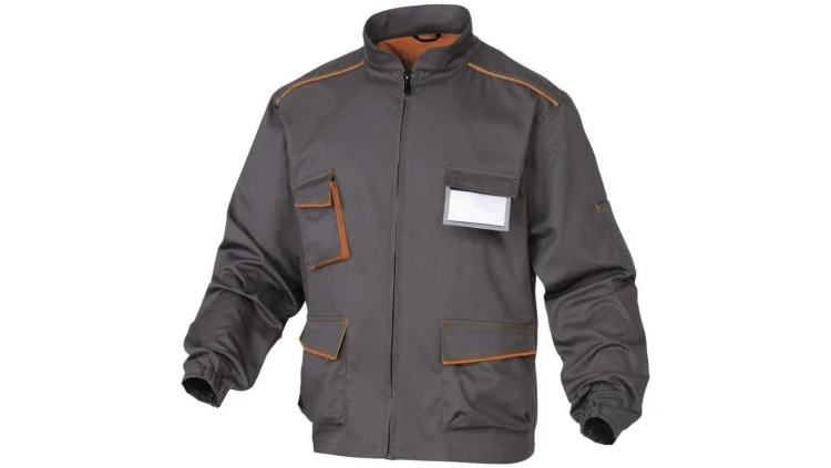 Bluza PANOSTYLE z poliestru (65) bawełny (35) 235 g/m2 kolor szaro-pomarańczowy rozmiar XXL CORP M6VESGOXX