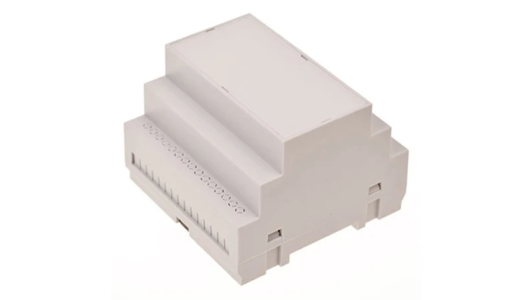 Z109 ABS V0 - Obudowa modułowa na szynę Z109 czarna ABS V0